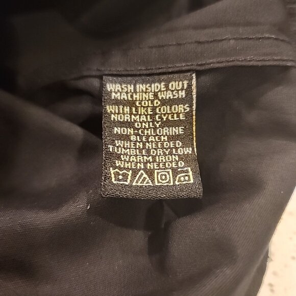 NWT Kani Gold Men's Black Graphic Cross Button Front Shirt 4X Short Sleeve - Picture 8 of 10